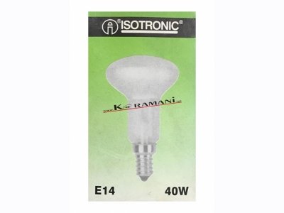 Economy lamp Isotronic E14 40Watt Matt frosted