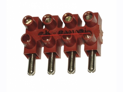 Electrical connector male 4 poles [KZ.39.08]