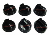 Kitchen button switches set of simple cooker new type black
