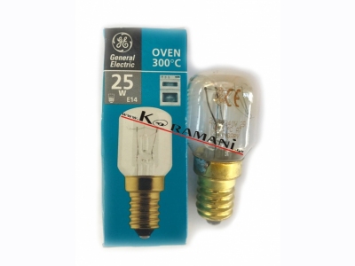 Oven lamp 25W - E14 General Electric [85.LA.03G]